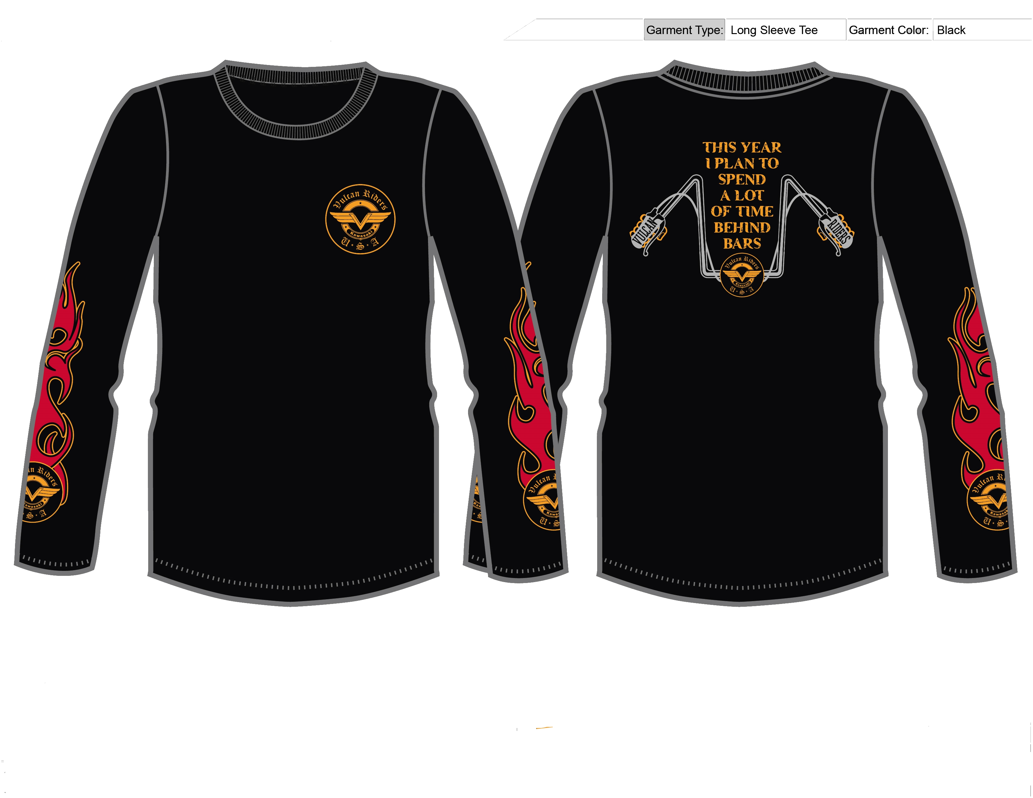 "Behind Bars" Logo Shirts